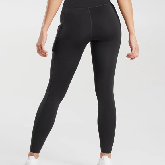 Gymshark Pocket Leggings size M NWT Black - Picture 5 of 6